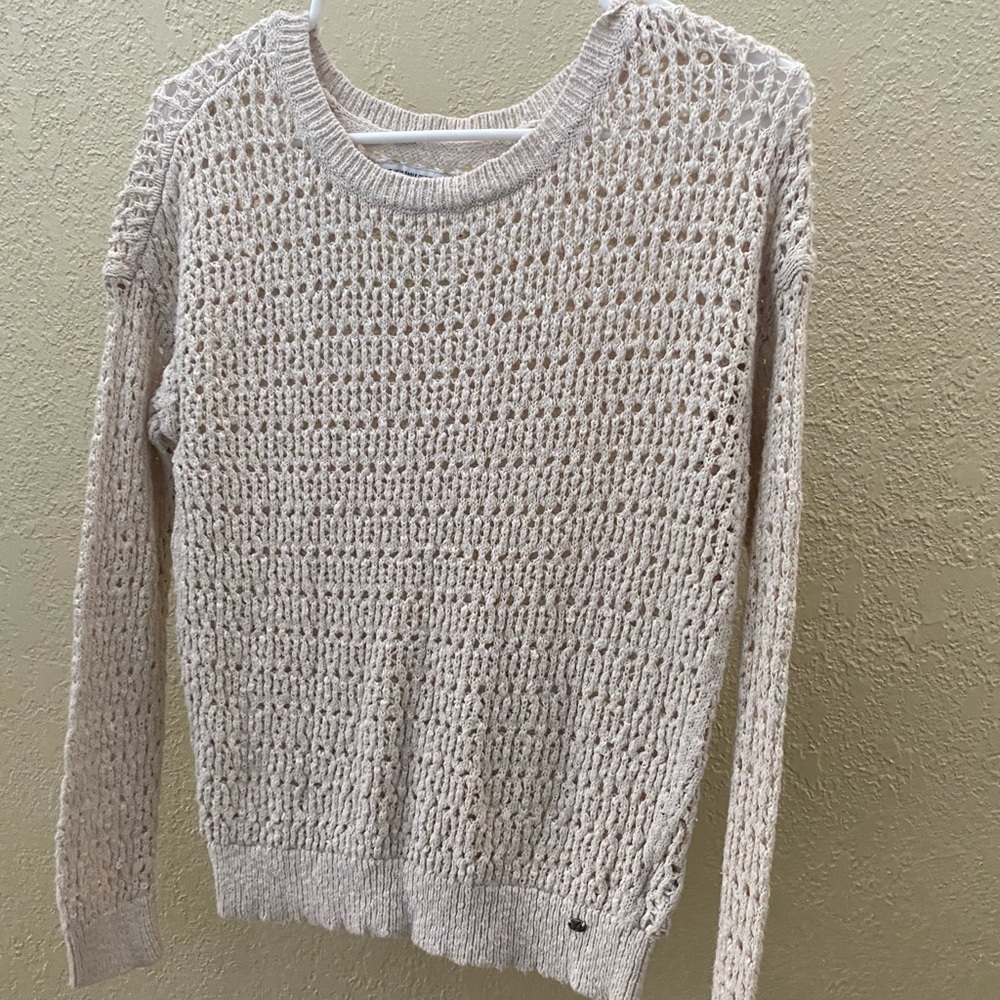 See through sweater